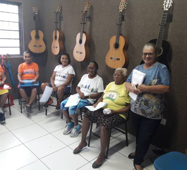 Apresentação musical na Fundação Cidadania